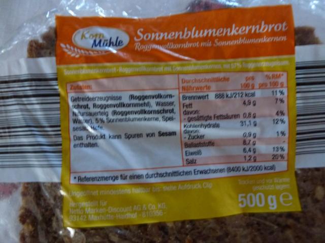 Sonnenblumenkernbrot | Hochgeladen von: uhleringe