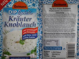 Ostmann DIP Quick Kräuter-Knoblauch, Kräuter-Knoblauch | Hochgeladen von: Diakon2007