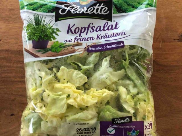 Florette Kopfsalat, mit feinen Kräutern von sonjaheinzel286 | Hochgeladen von: sonjaheinzel286