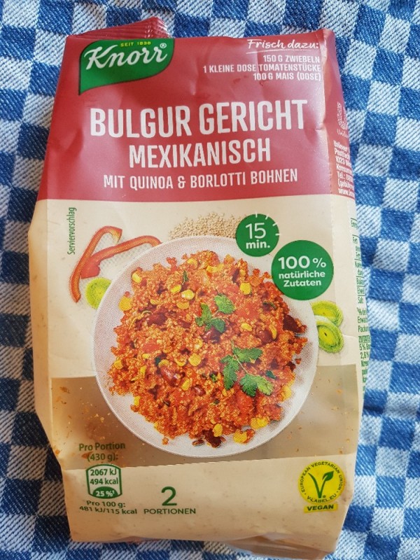 Knorr Bulgur Gericht mexicanisch von Mrs. Kat | Hochgeladen von: Mrs. Kat