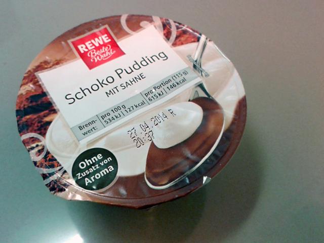 Schoko Pudding mit Sahne | Hochgeladen von: swainn