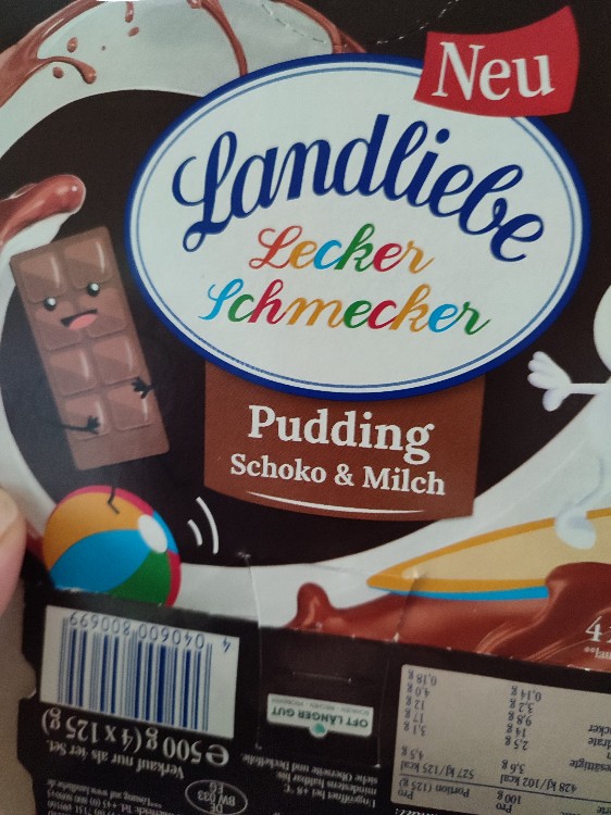 Landliebe Leckerschmecker, Pudding Schoko und Milch von eisblume | Hochgeladen von: eisblume94