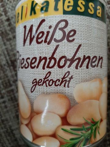 Weiße Riesenbohnen, gekocht von oberzickee123798 | Hochgeladen von: oberzickee123798
