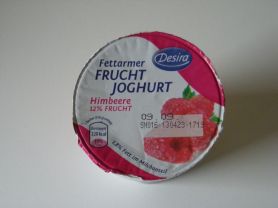 Desira Fettarmer Fruchjoghurt, Himbeere 12% Frucht | Hochgeladen von: cberner