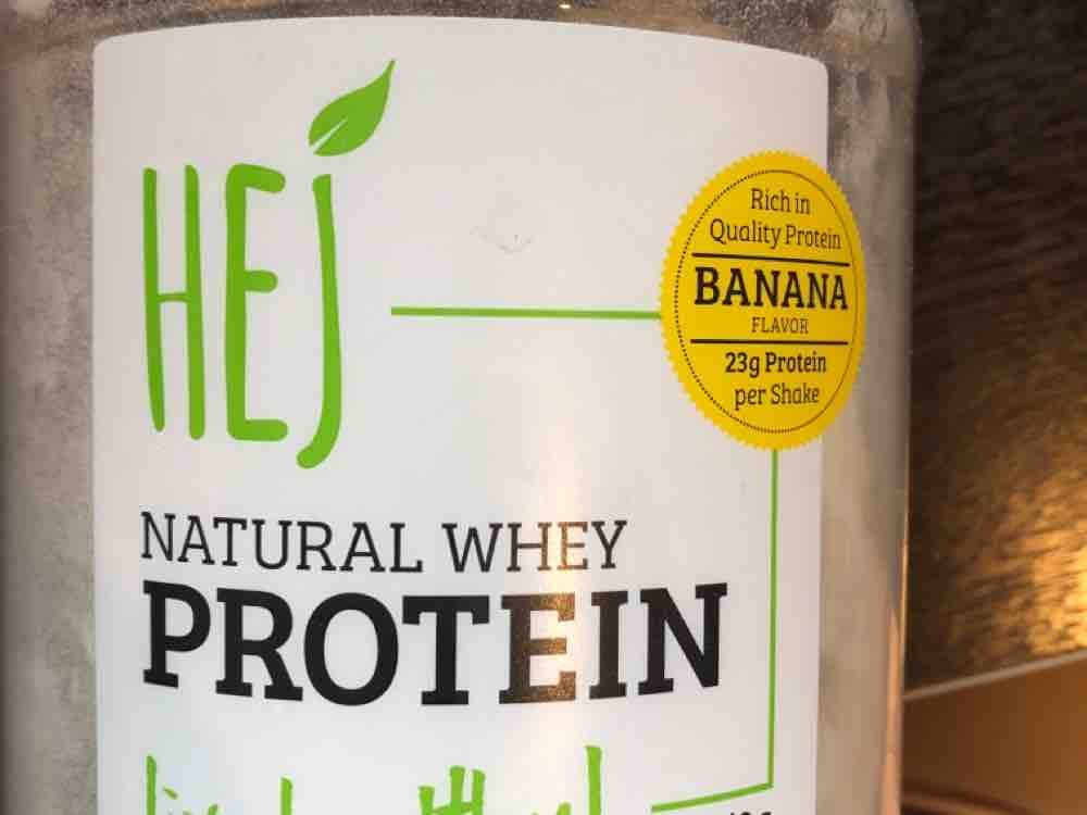 Hej Natural Whey Protein, Banana von annaleakanzler | Hochgeladen von: annaleakanzler