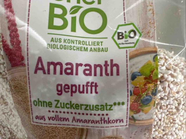 Amaranth, gepufft von Anke13 | Hochgeladen von: Anke13