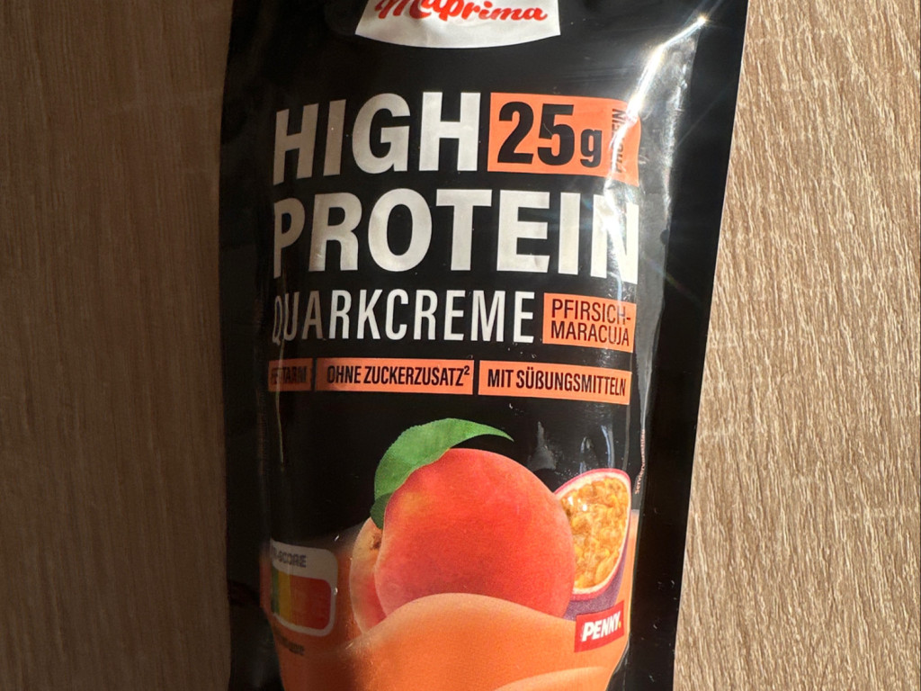 High Protein Quark Creme Pfirsich, 25g Protein von HTI26 | Hochgeladen von: HTI26