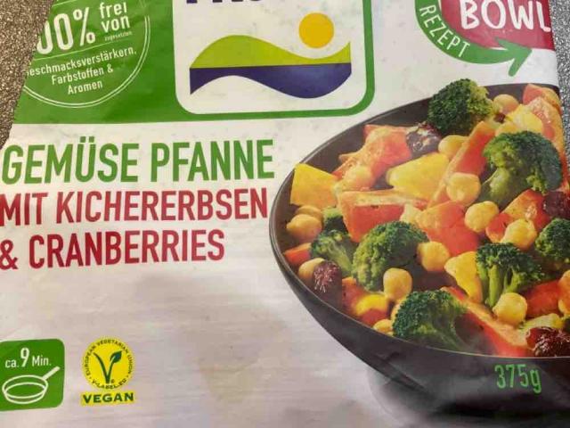 Gemüsepfanne mit Kichererbsen und Cranberries von derbaer | Hochgeladen von: derbaer