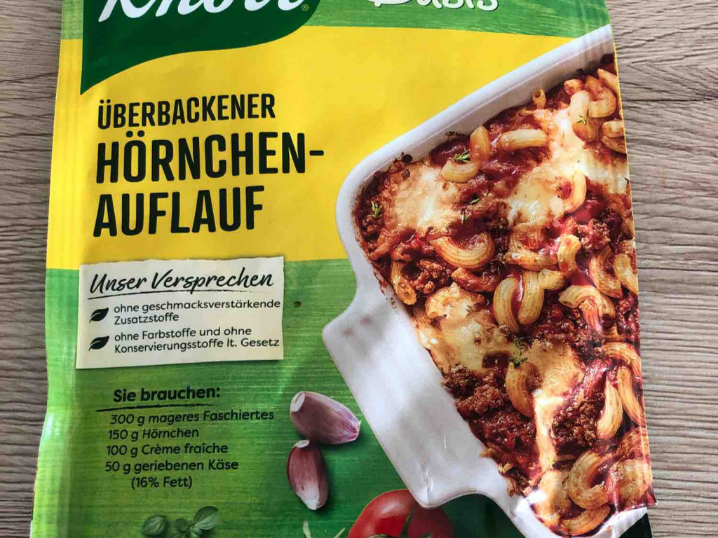 Knorr Basis - überbackener Hörnchenauflauf von mirixamx | Hochgeladen von: mirixamx