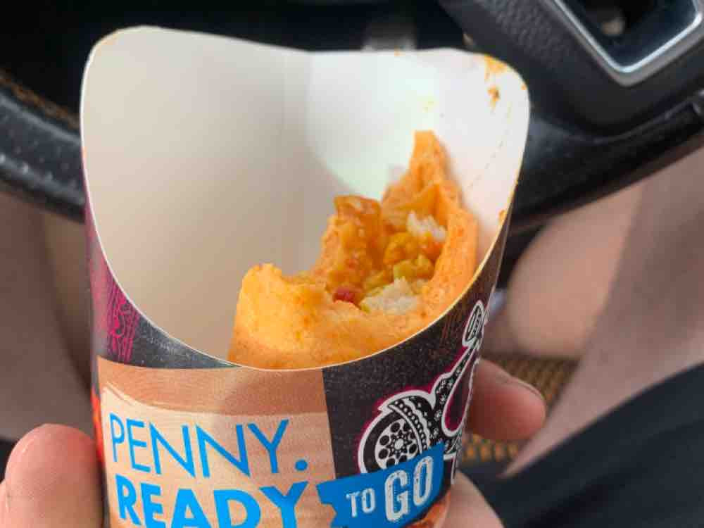 Penny Ready Bombay Style wrap, mit Currywürzsauce von Widzo | Hochgeladen von: Widzo