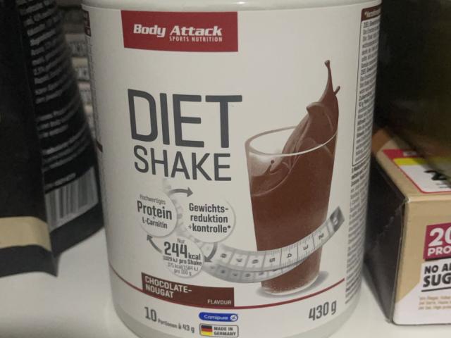 Diet Shake (body attack), Chocolate nougat von Milihate | Hochgeladen von: Milihate