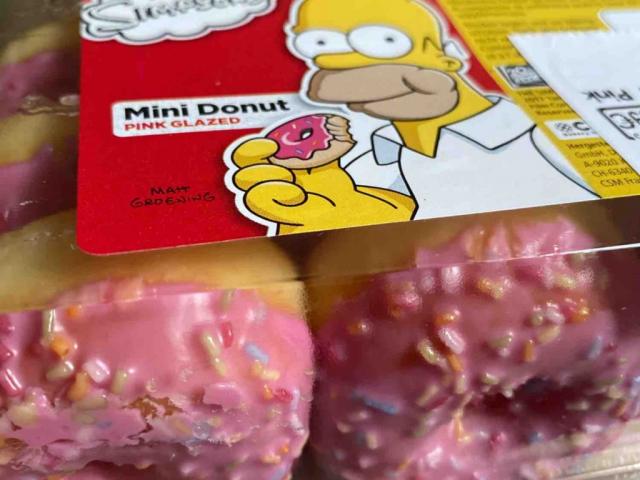 The Simpsons Donuts pink glasiert von Skyfish | Hochgeladen von: Skyfish