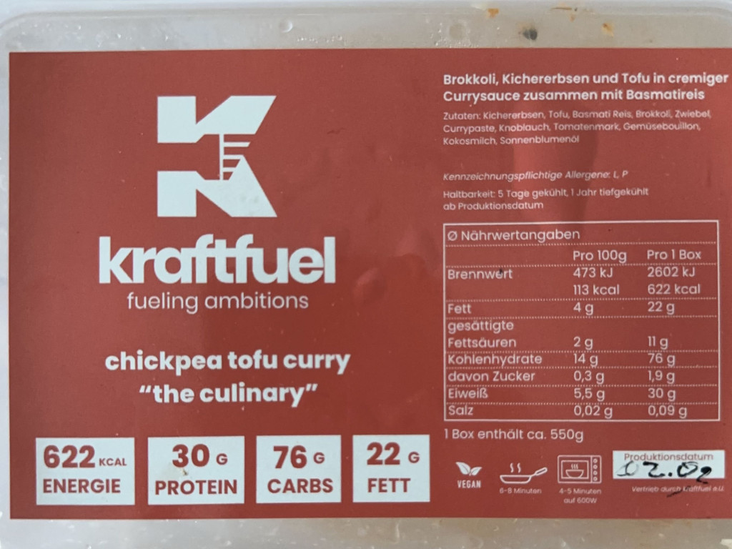 kraftfuel chickpea tofu curry von Vegano79 | Hochgeladen von: Vegano79