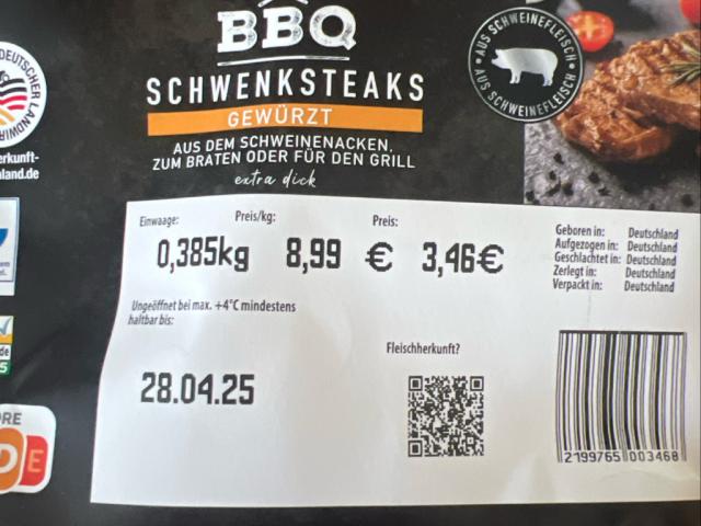 Schwenksteaks gewürzt von jasoh | Hochgeladen von: jasoh Schwenksteaks gewürzt von jasoh | Hochgeladen von: jasoh