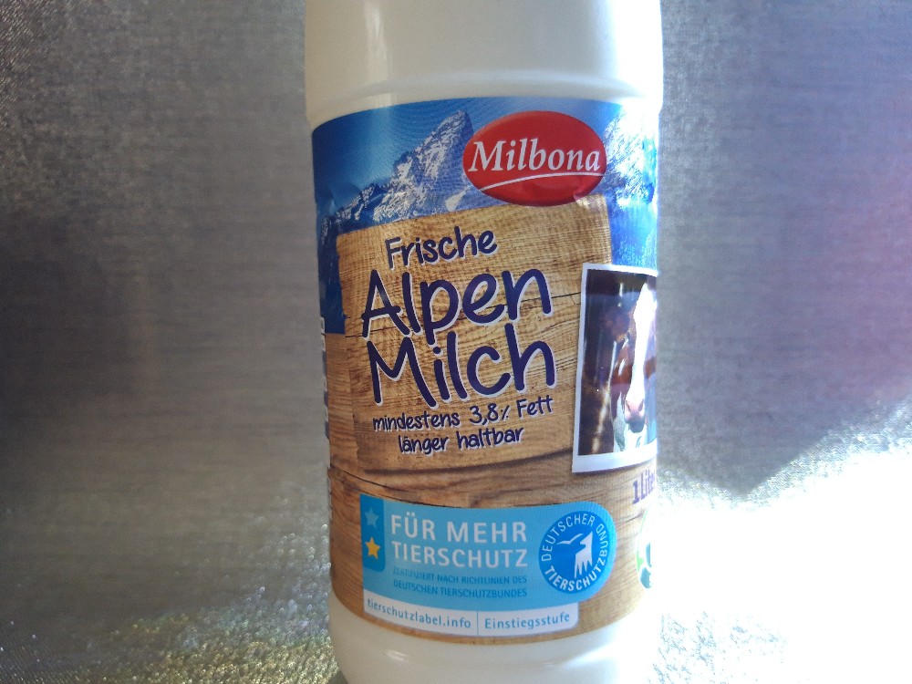 Frische Alpenmilch, 3,8% Fett von Amuljar | Hochgeladen von: Amuljar