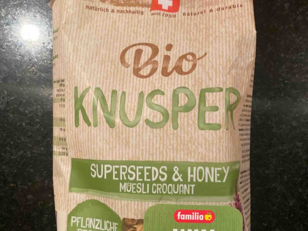 Bio Knuspermüesli, Superseeds & Honey von RS5000 | Hochgeladen von: RS5000