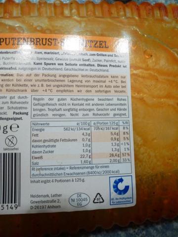 Putenbrust-Schnitzel Arizona  | Hochgeladen von: uhleringe