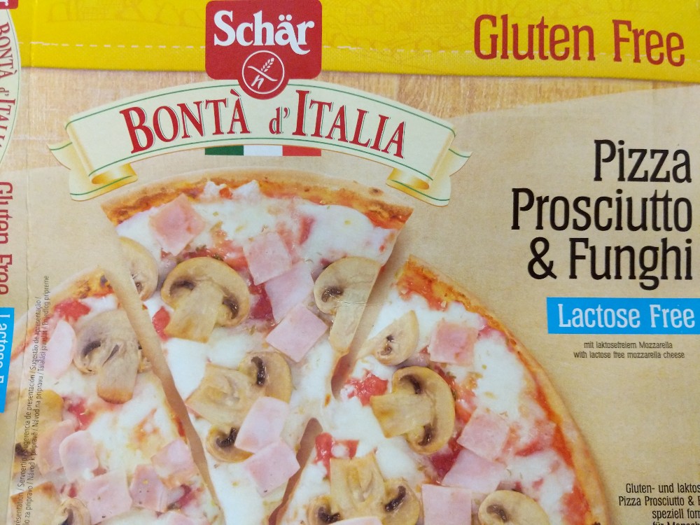Pizza Prosciutto & Funghi, glutenfrei laktosefrei von florel | Hochgeladen von: florelene