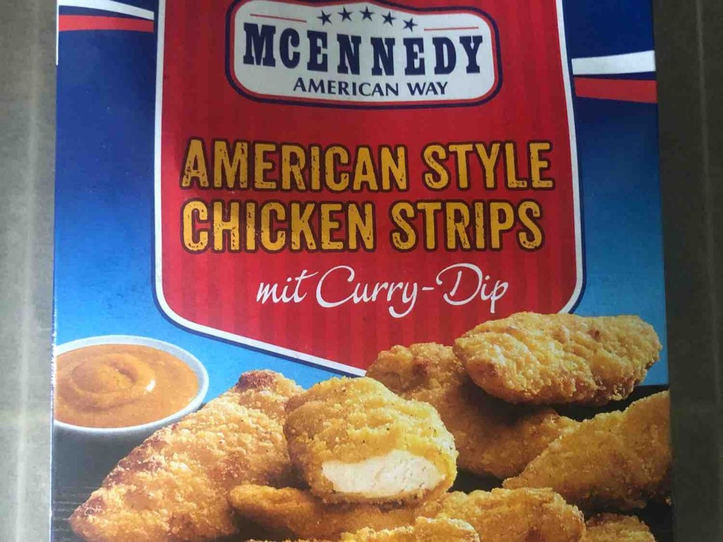 McEnnedy, American style chicken strips Calories - New products - Fddb