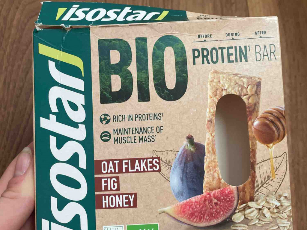 Bio Protein Bar, Oat Fig Honey von johannax | Hochgeladen von: johannax