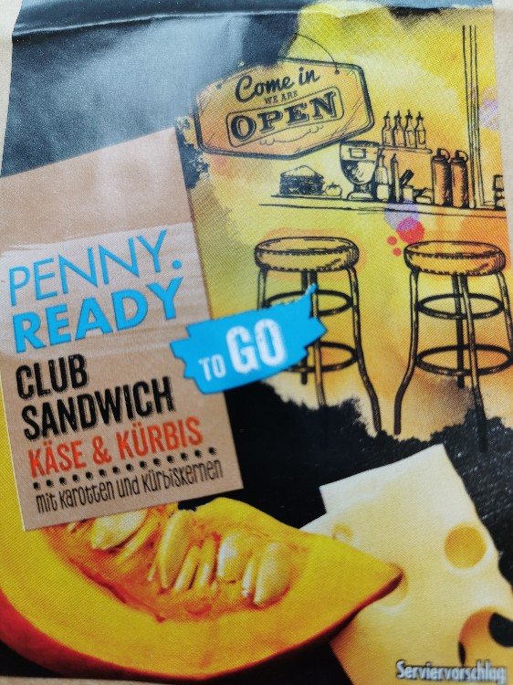 Penny Ready Club Sandwich Käse und Kürbis von monkababy | Hochgeladen von: monkababy