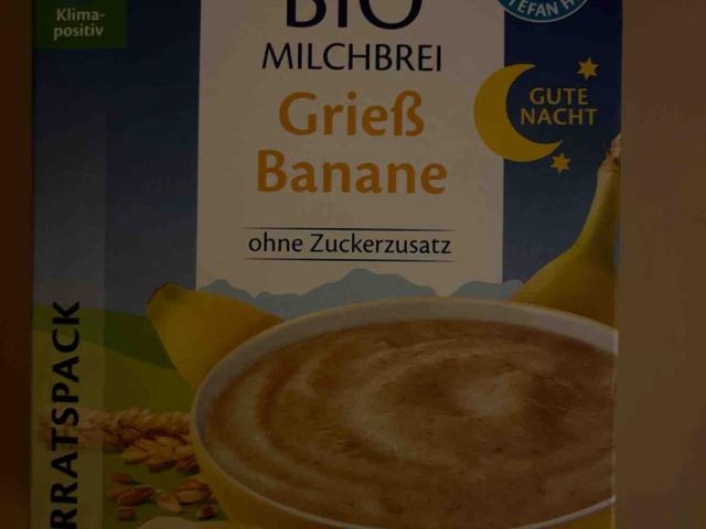 HIPP BIO Milchbrei Grieß Banane, 150 Wasset von Svenjakr211 | Hochgeladen von: Svenjakr211