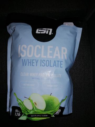 Isoclear Whey Isolate, Green Apple von geroldwirdfit | Hochgeladen von: geroldwirdfit