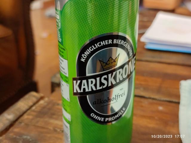 Karlskrone alkoholfrei, Alk<0.5%vol by Zico6666 | Uploaded by: Zico6666