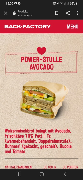 Power Stulle, Avocado von Virginia | Hochgeladen von: Virginia