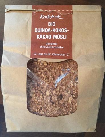 Biomüsli, Quinoa-Kokos-Kakao | Hochgeladen von: Mox