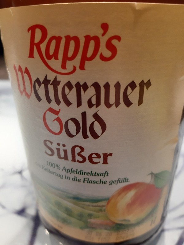 Rapps Wetterauer Gold Süßer von doro58 | Hochgeladen von: doro58