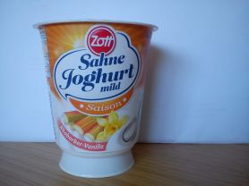 Sahne Joghurt Mild, Saison-Genuss Rhabarber-Vanille | Hochgeladen von: GatoDin