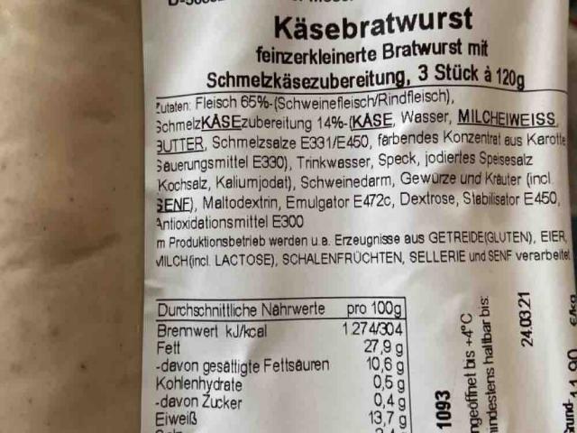 Käsebratwurst, mit Schmelzkäse von DaggiBee | Hochgeladen von: DaggiBee