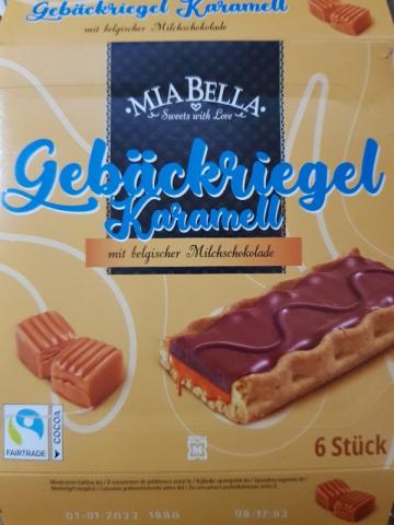Gebäckriegel Karamell, Mit belgischer Milchschokolade von michae | Hochgeladen von: michaelffm