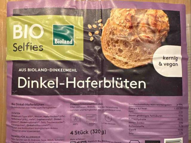 Dinkel-Haferblüten, Bio Selfies aus Bioland-Dinkelmehl von joerg | Hochgeladen von: joergreich