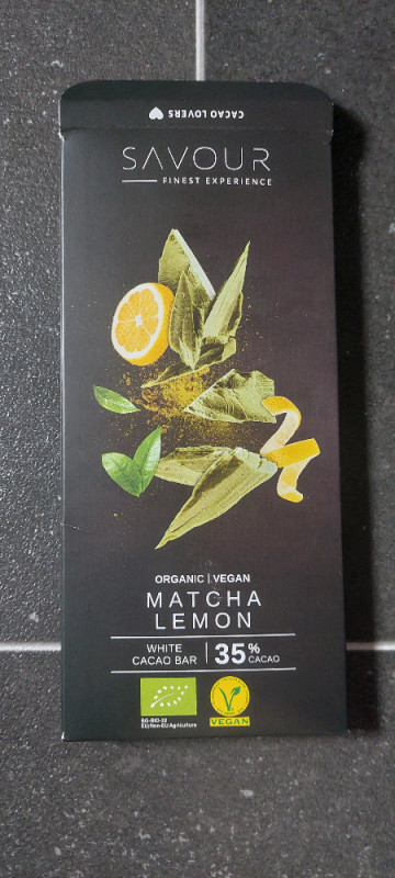 Matcha Lemon White Cacao Bar von manon.crchr | Hochgeladen von: manon.crchr