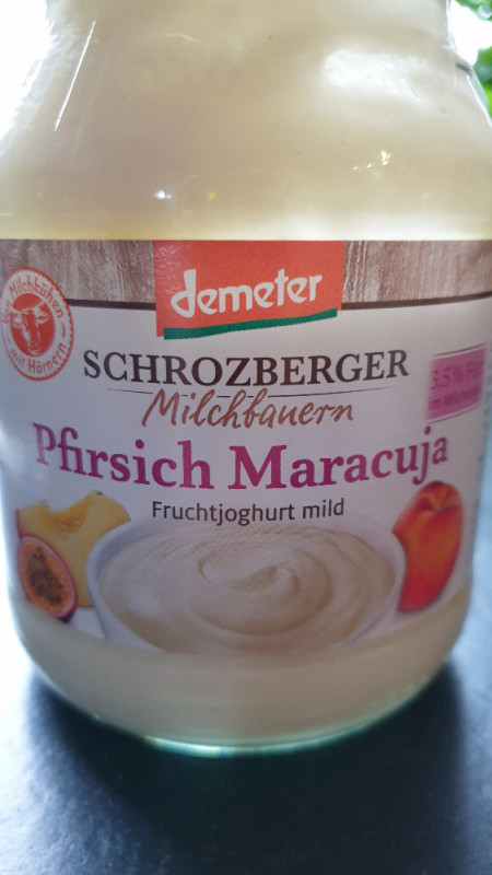 Pfirsich Maracuja, Fruchtjoghurt mild von Sigrun Krause | Hochgeladen von: Sigrun Krause