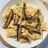 Maultaschen in cremiger Zwiebelsoße, mit Portobello und Schnittl | Hochgeladen von: Fddb#1