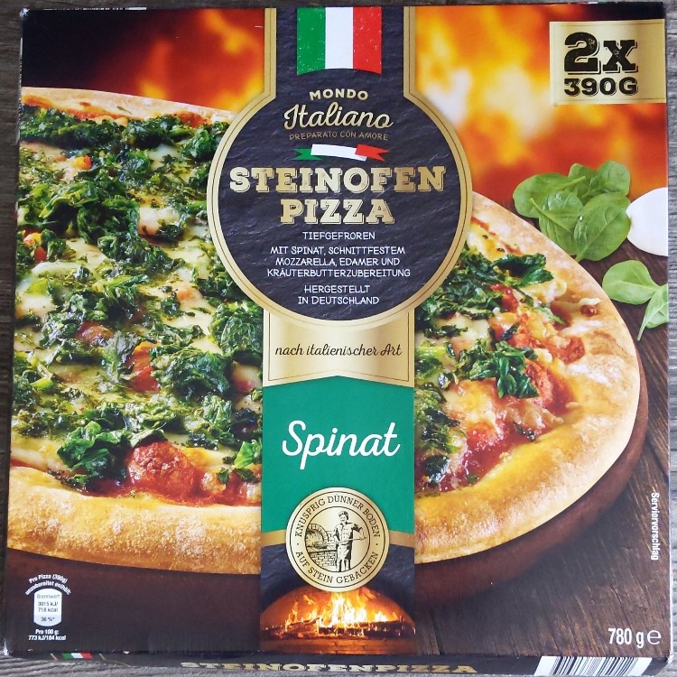 Steinofen Pizza Spinat von jeanyx | Hochgeladen von: jeanyx
