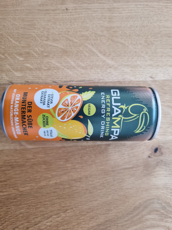 Guampa Energy Drink (Orange-Mango von jonas-mausbach@web.de | Hochgeladen von: jonas-mausbach@web.de