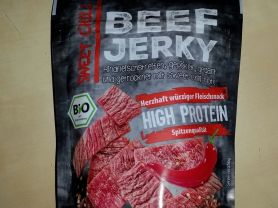 Beef Jerky Bio, Sweet-Chili | Hochgeladen von: huhn2