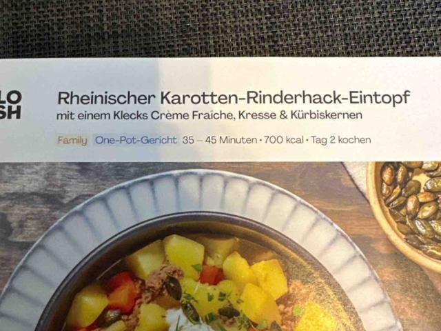 Karotten-Rinderhack-Eintopf, Hello Fresh von mcgn | Hochgeladen von: mcgn