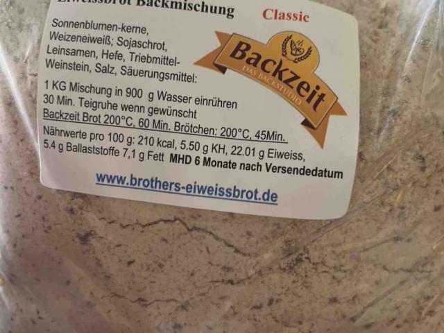 Eiweissbrot Backmischung, Classic von piadre | Hochgeladen von: piadre