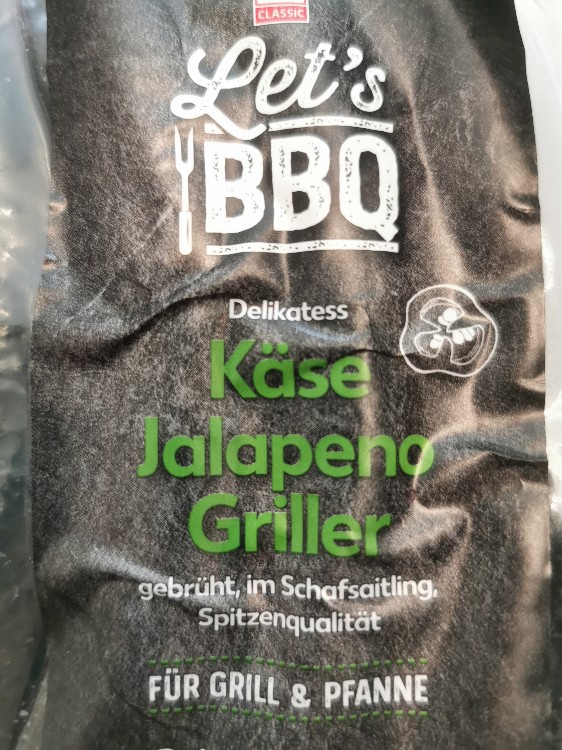 Lets BBQ Käse Jalapeno Griller, gebrüht, im Schafssaitling von  | Hochgeladen von: speedysteven221