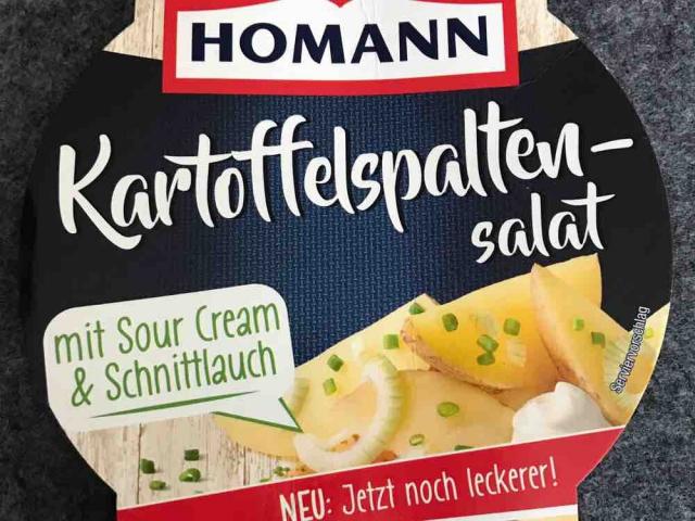 Kartoffelspaltensalat, mit Sour Cream & Schnittlauch von cre | Hochgeladen von: cressi