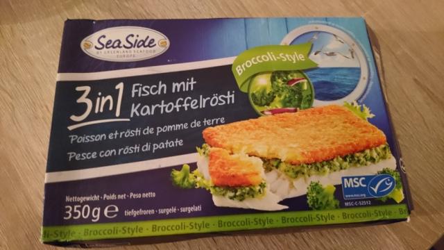 3in1 Fisch mit Kartoffelrösti Broccoli-Style | Hochgeladen von: Mystera