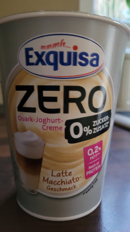 Exquisa, Zero Quark-Joghurt-Creme, Latte Macchiato Geschmack Kalorien ...