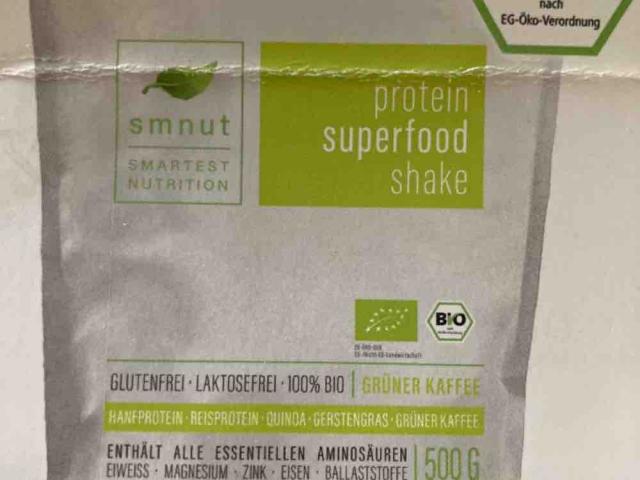 Protein Superfood Shake, Grüner Kaffee von petwe84 | Hochgeladen von: petwe84