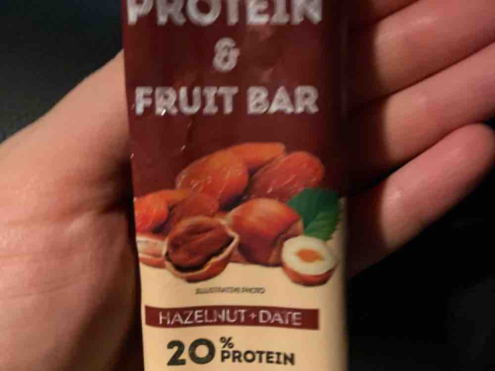 nutrend  vegan protein fruit bar, hazelnut date von Sophie1305 | Hochgeladen von: Sophie1305