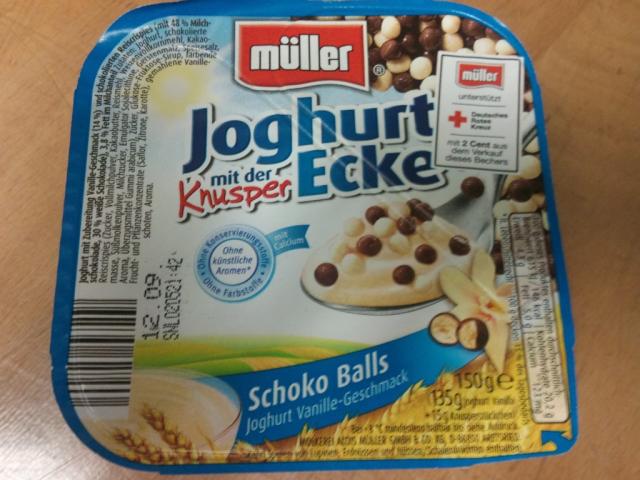 Joghurt mit der Ecke, Schoko Balls Vanille | Hochgeladen von: Sven179